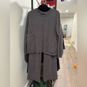 Lunya Grey Lounge Set